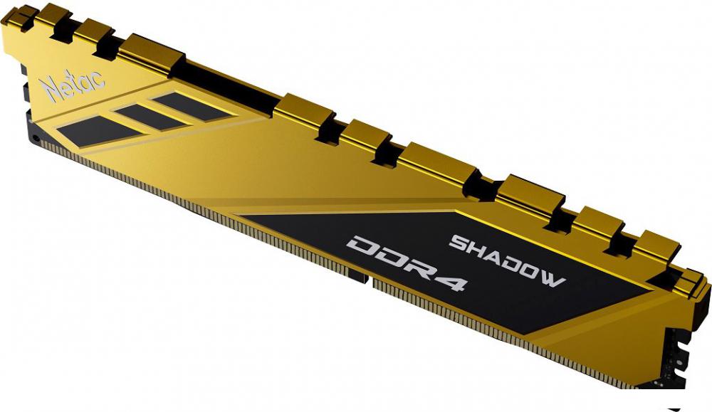 Оперативная память Netac Shadow 16ГБ DDR4 2666МГц NTSDD4P26SP-16Y