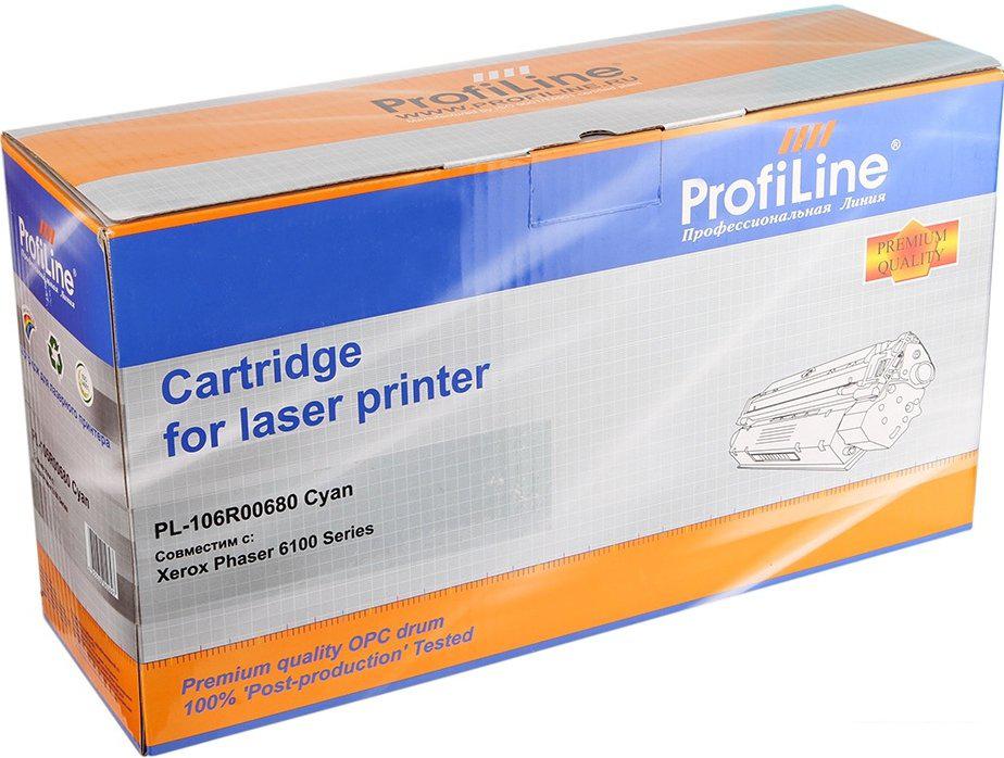 Картридж ProfiLine PL-106R00680-C (аналог Xerox 106R00680)