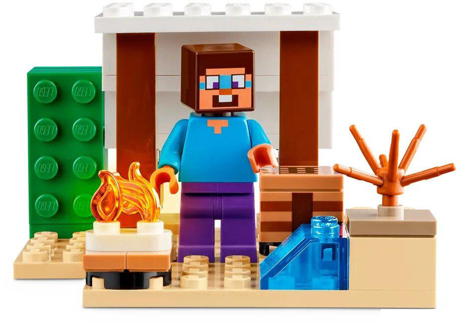 Конструктор LEGO Minecraft 21251 Экспедиция Стива в пустыню