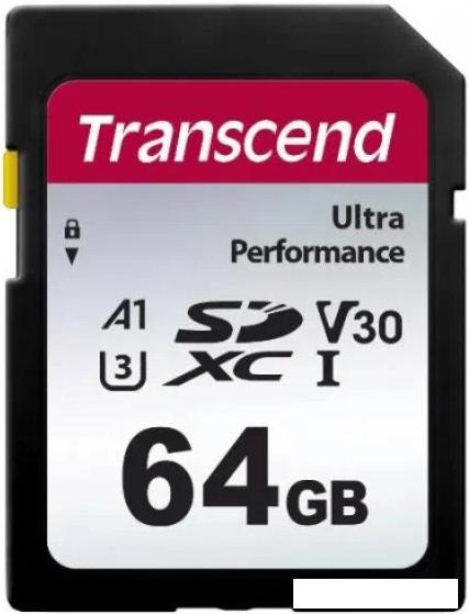 Карты памяти Transcend SDXC 340S TS64GSDC340S 64GB