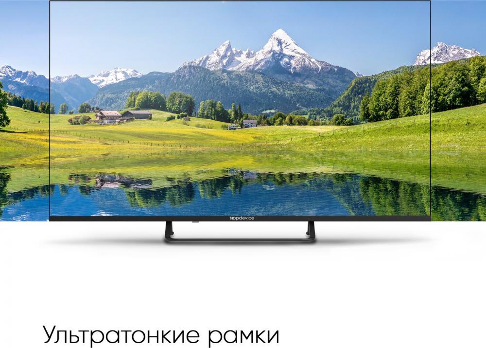 Телевизор Topdevice 32" SMART TV YаOS (черный)