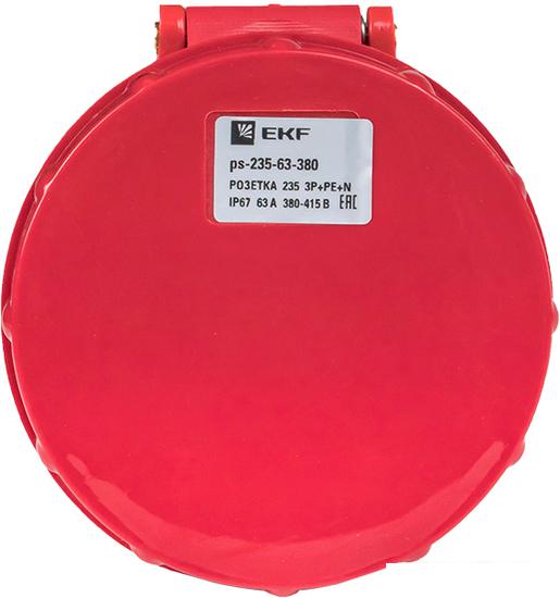 Розетка промышленная EKF Ps-235-63-380