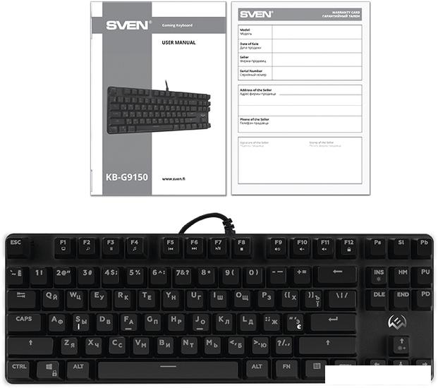 Клавиатура SVEN KB-G9150