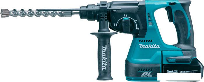 Перфоратор Makita DHR242RFE (с 2-мя АКБ, кейс)