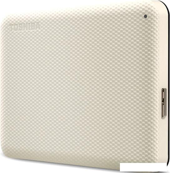 Внешний накопитель Toshiba Canvio Advance 4TB HDTCA40EW3CA (бежевый)