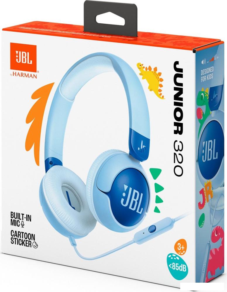 Наушники JBL Junior 320 (голубой)