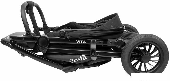 Коляска прогулочная «книга» Costa Vita VT-5 (черный)