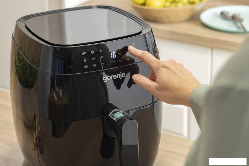 Аэрогриль (аэрофритюрница) Gorenje AF1700B (черный)