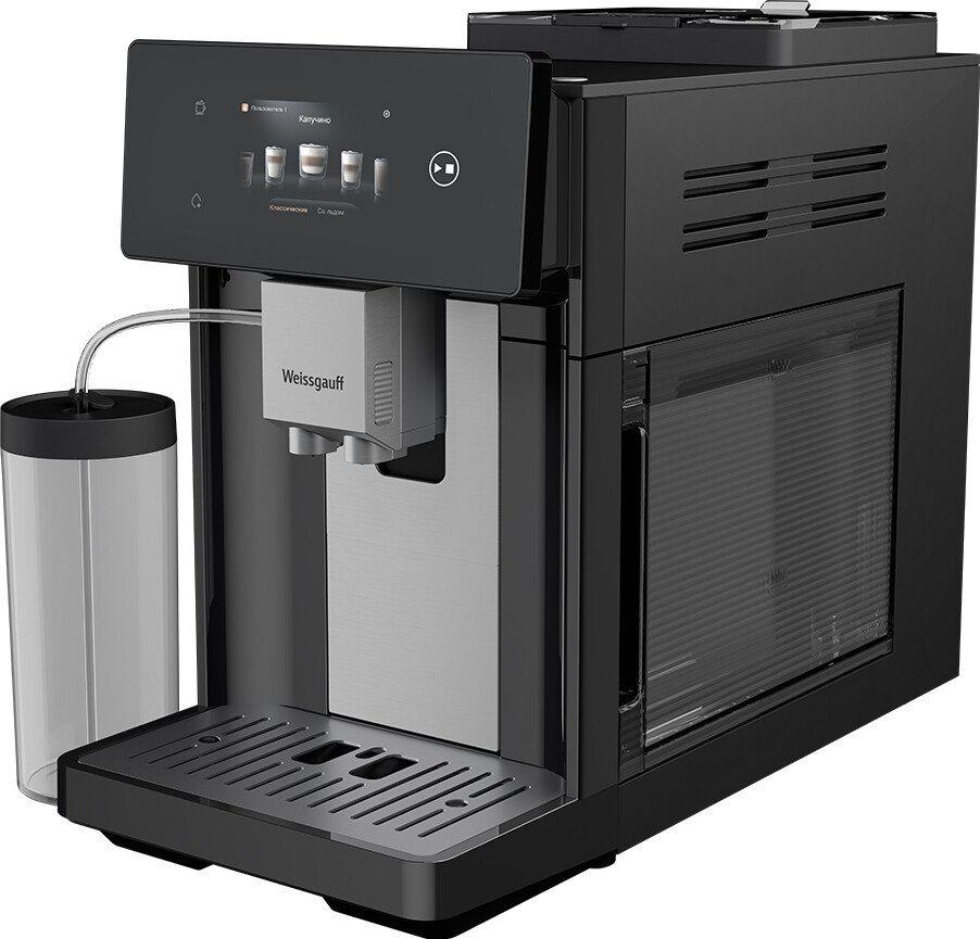 Кофеварки и кофемашины Weissgauff WCM-340 TFT Automatic Touch Cappuccino Nero