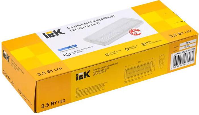Светильник IEK ДПА 5030-3 LDPA0-5030-3H-K01