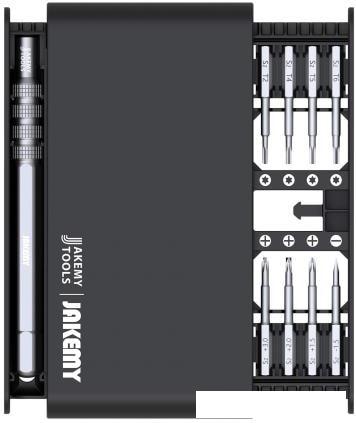 Набор отвертка с битами Jakemy JM-8171 (17 предметов)