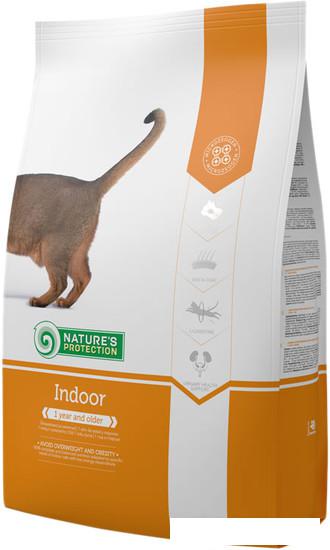 Сухой корм для кошек Nature's Protection Indoor 7 кг