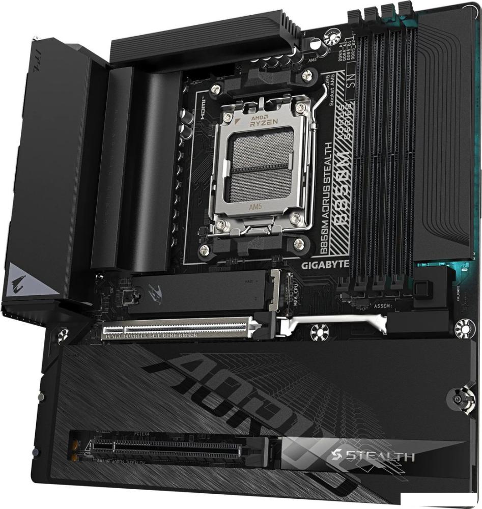 Материнская плата Gigabyte B850M Aorus Stealth (rev. 1.0)
