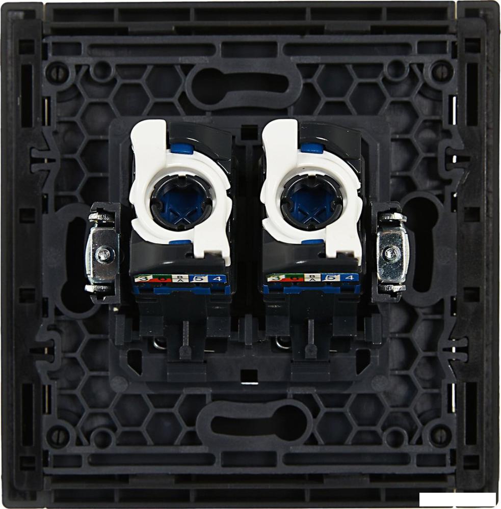 Розетка компьютерная IEK Forte&amp;Piano FP-K20-2-K03