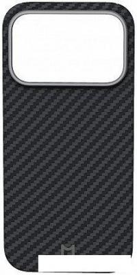 Чехол для телефона Magssory Aramid Frame Case для iPhone 17 Pro Black CFB044