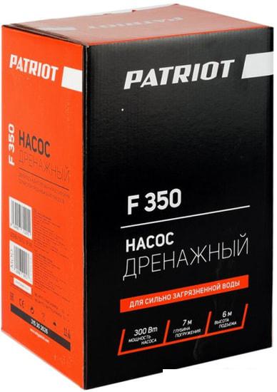 Дренажный насос Patriot F350