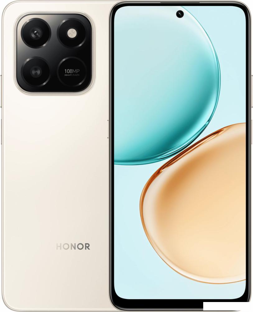 Телефон HONOR X7d LGN-LX1 6GB/128GB международная версия (пустынное золото)