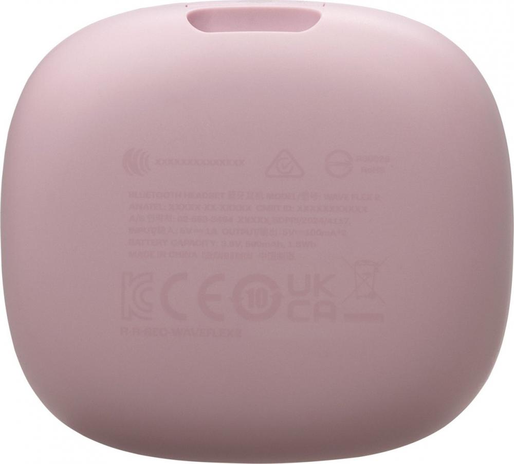 Наушники и гарнитуры JBL Wave Flex 2 (розовый)