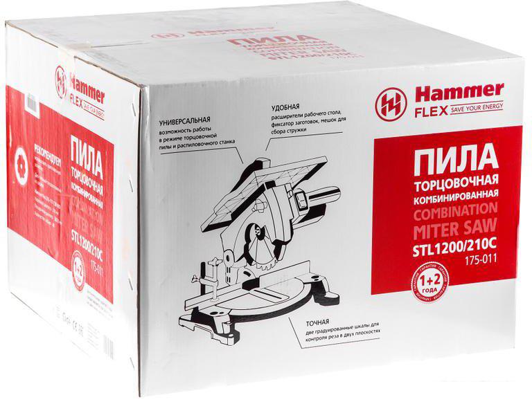 Торцовочная пила Hammer STL1200/210C
