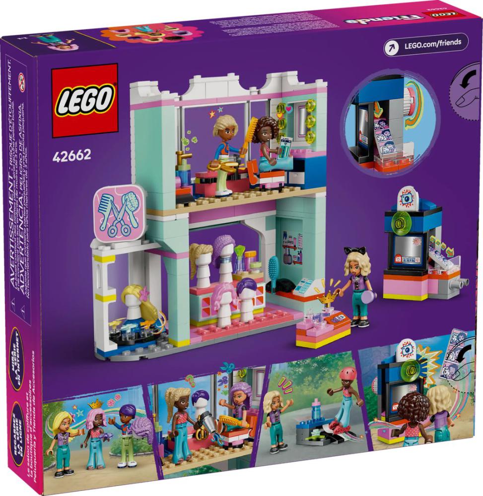 Конструктор LEGO Friends Парикмахерская и магазин аксессуаров 42662