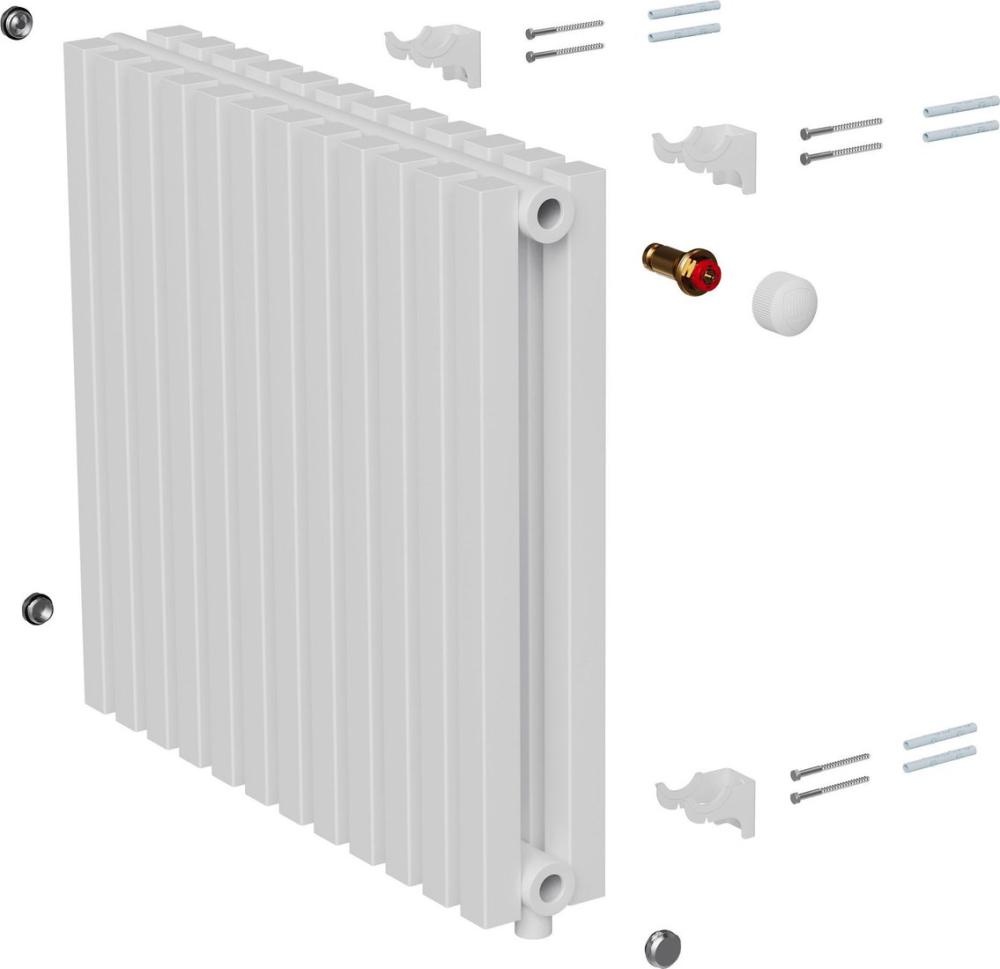 Дизайн-радиатор Royal Thermo Shift Q30 VC2050 - 16 секций RAL9016