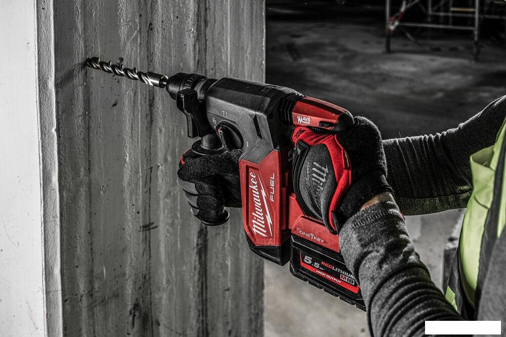 Перфоратор Milwaukee M18 FUEL M18ONEFHX-552X 4933478504 (с 2-мя АКБ, кейс)