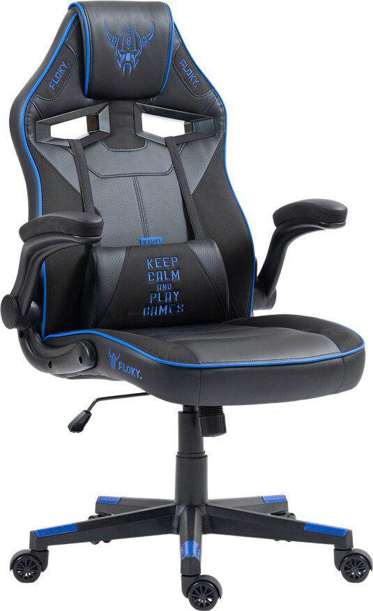 Игровое (геймерское) кресло FLOKY Asgard Blue (синий)