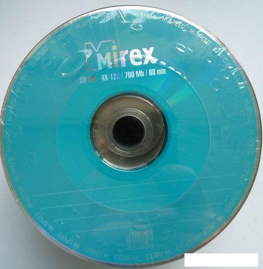 Оптические диски Mirex 700Mb 12x UL121002A8T (50 шт.)