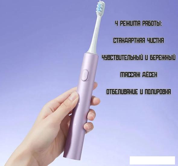 Электрическая зубная щетка Xiaomi Electric Toothbrush T302 MES608 (международная версия, серебристый)
