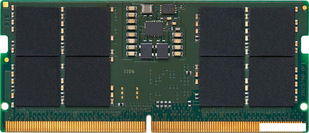 Оперативная память Kingston 16ГБ DDR5 SODIMM 4800 МГц KVR48S40BS8-16