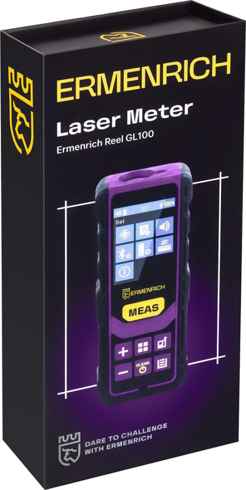 Лазерный дальномер Ermenrich Reel PRO GL100 84558