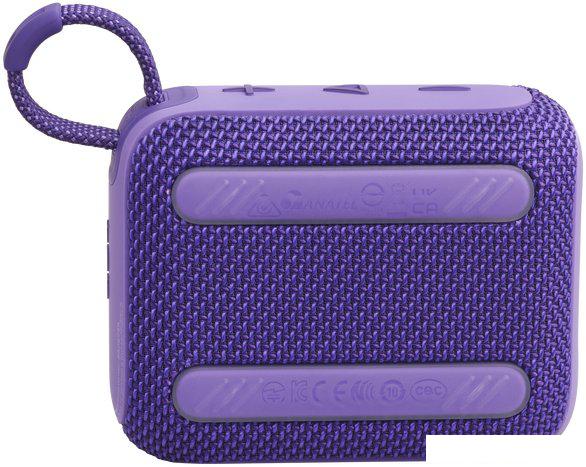 Беспроводная колонка JBL Go 4 (фиолетовый)