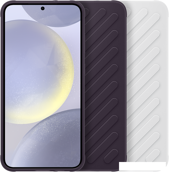 Чехол для телефона Samsung Shield Case S24+ (светло-серый)