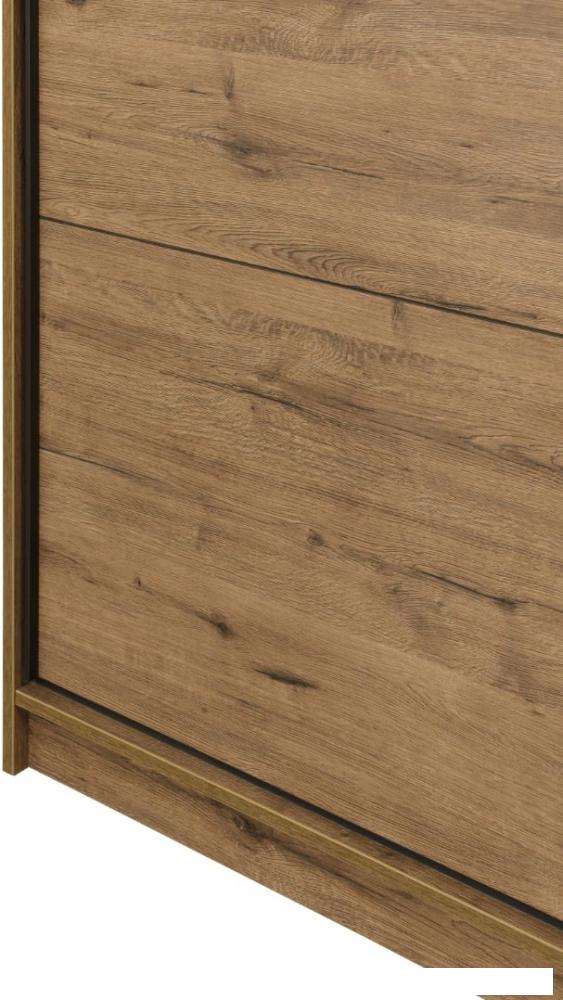 Шкаф-купе Рэйгрупп Bromo VVH 03 РГ-10.03 B 160 VVH 160x220.5 (дуб велингтон/черный)