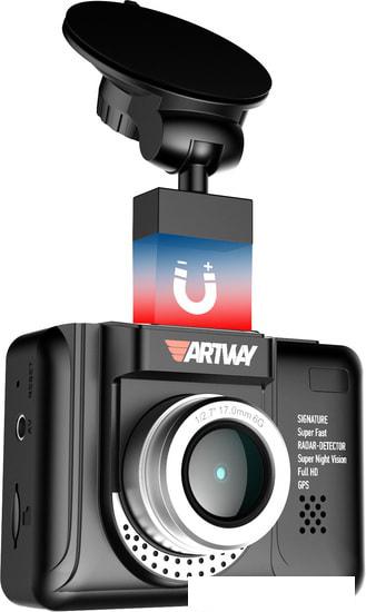 Видеорегистратор-радар детектор-GPS информатор (3в1) Artway MD-108