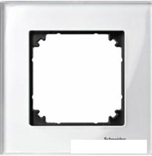 Рамка Schneider Electric Merten System M MTN404119 (белый бриллиант)