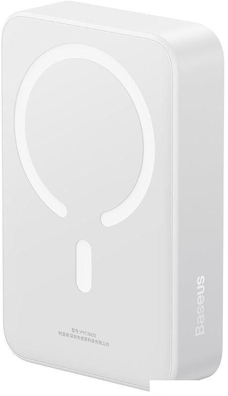 Внешний аккумулятор Baseus Magnetic Mini Wireless Fast Charge Power Bank 20W 20000mAh (белый)