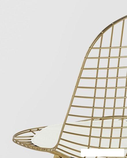 Стул Stool Group Eiffel (золотой/белая подушка)