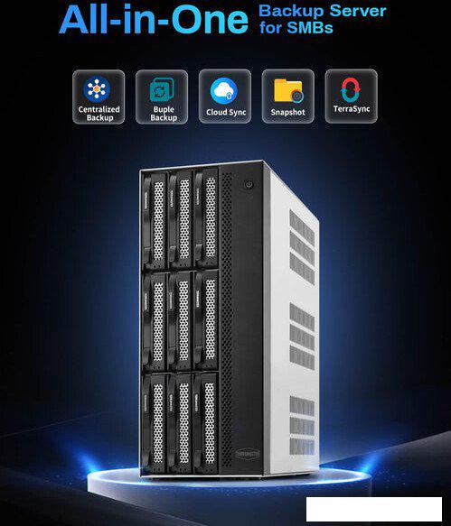 Сетевой накопитель TerraMaster T9-500 Pro
