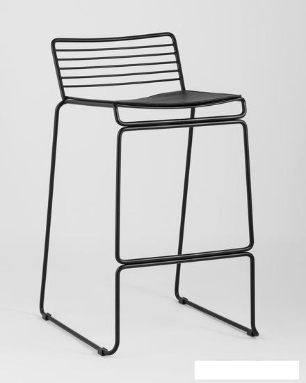 Стул Stool Group Danny (черный с черной подушкой)