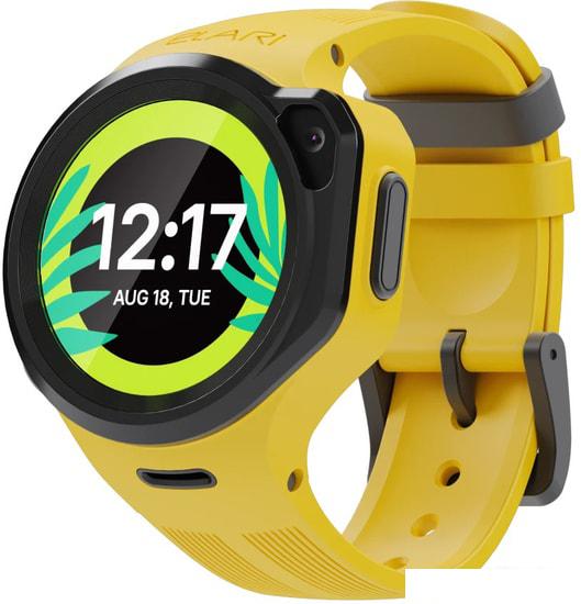 Детские умные часы Elari KidPhone 4GR (желтый)