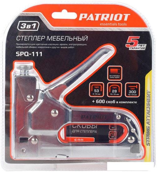 Степлер Patriot SPQ-111