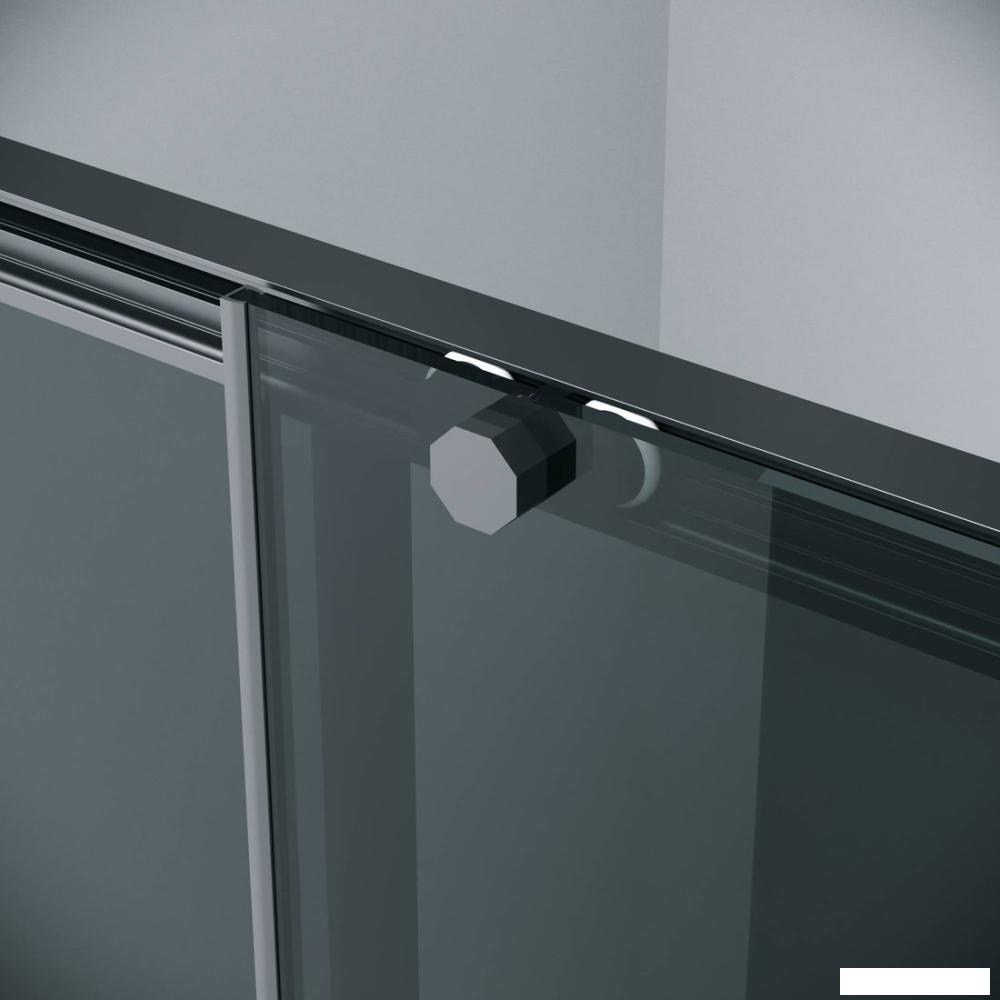 Душевой уголок Grossman Style 100x100x195 120.K33.05.1010.21.10 (черный матовый/стекло тонированное)