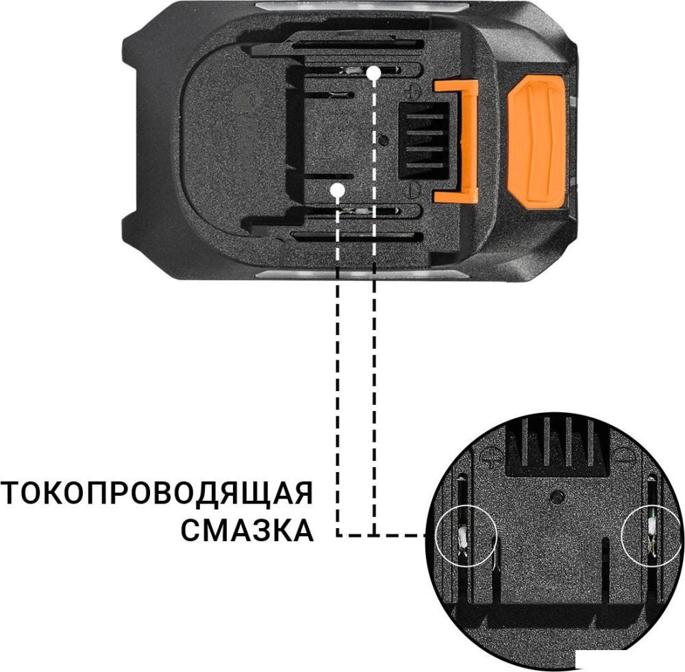 Аккумуляторы и зарядные устройства для инструмента Bort BA-21U-63 93418699 (18В/6 Ah)