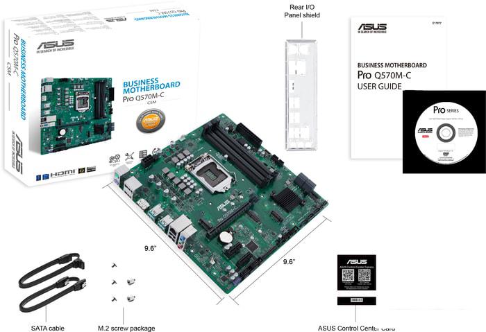 Материнская плата ASUS Pro Q570M-C/CSM