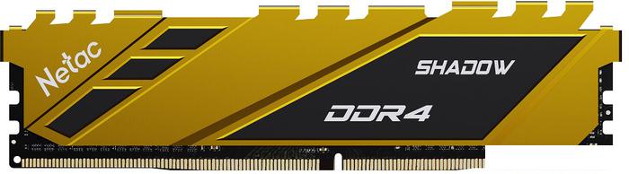 Оперативная память Netac Shadow 16ГБ DDR4 3200 МГц NTSDD4P32SP-16Y