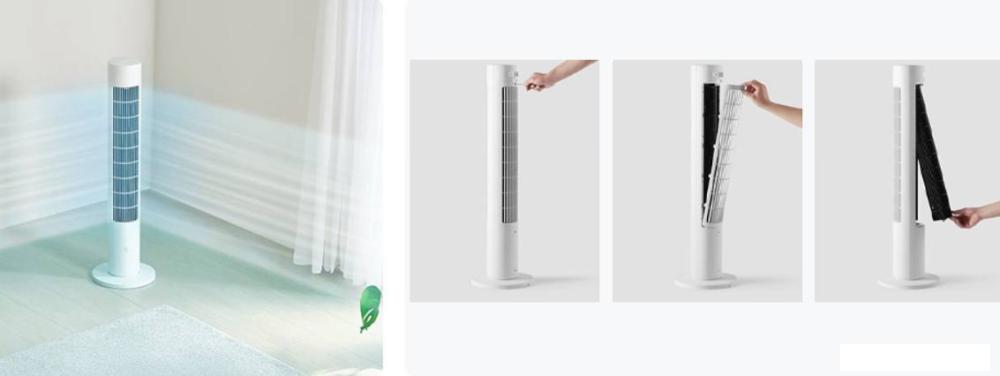 Колонный вентилятор Xiaomi DC Inverter Tower Fan 2 BHR8846EU (с евровилкой)