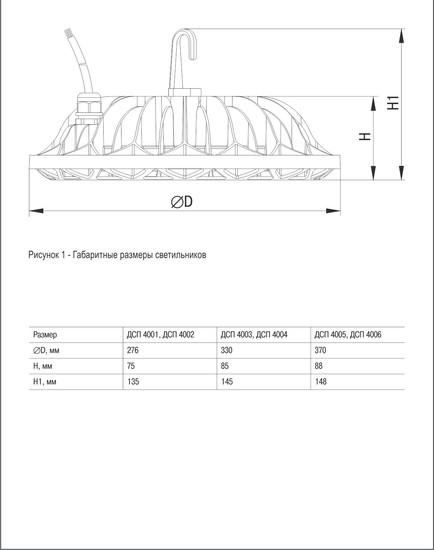 Светильник IEK LDSP0-4006-200-65-K23