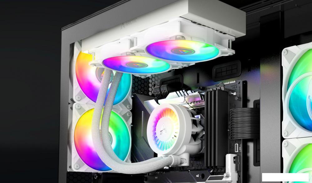 Жидкостное охлаждение для процессора Arctic Liquid Freezer III 240 A-RGB White ACFRE00150A