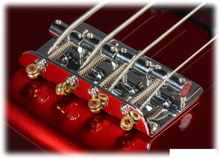 Бас-гитара Yamaha TRBX174 (красный металлик)